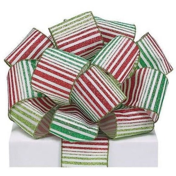 Burton & Burton Ribbon #40 Satin With Glitter 20 Yards - Picture 1 of 1